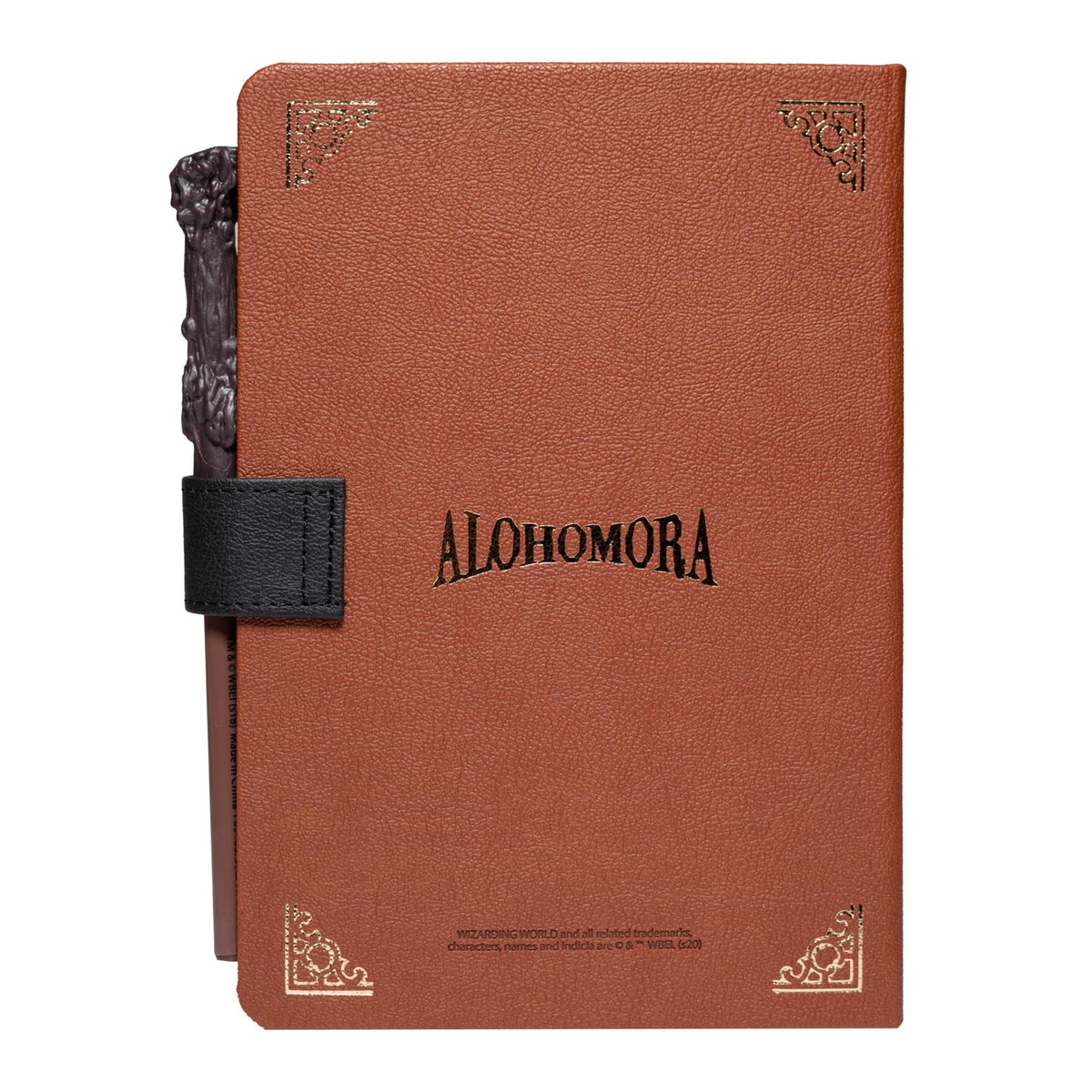 Cuaderno A5 + Bolígrafo Varita Harry Potter Hogwarts 2