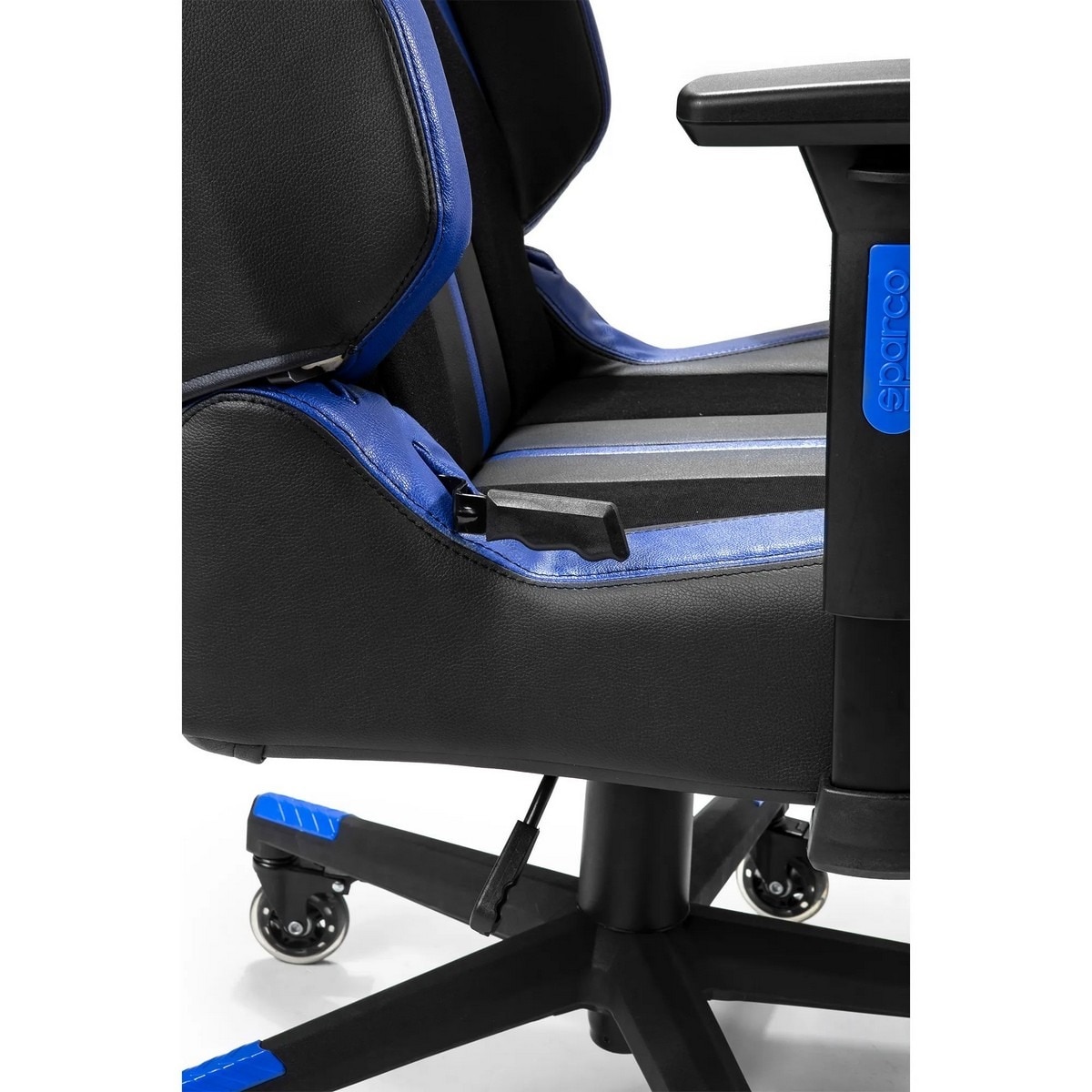 Cadeira Gaming Sparco TROOPER - Preto / Azul Preto / Azul-6