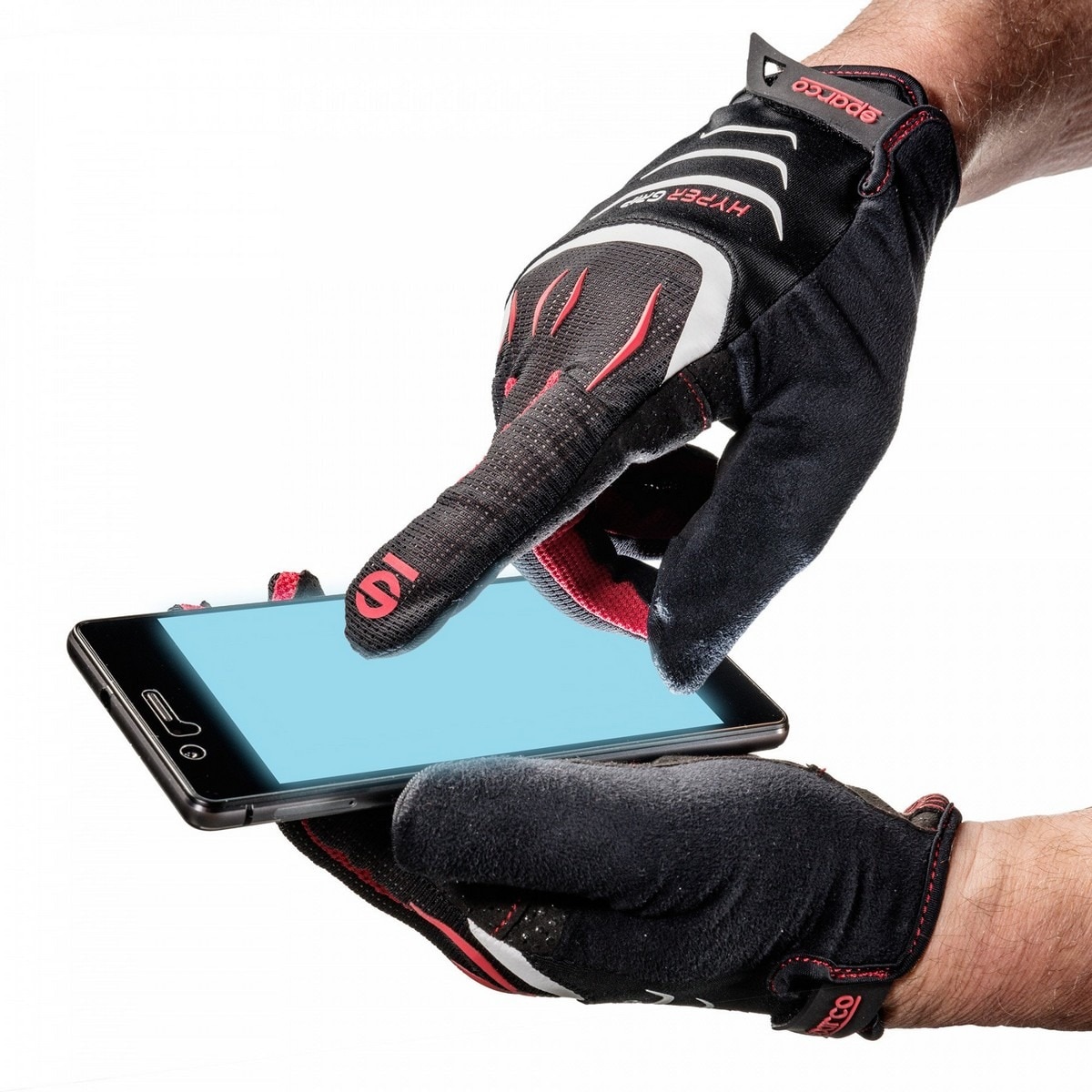 Luvas SPARCO Hypergrip+ - Preto/ T11 4