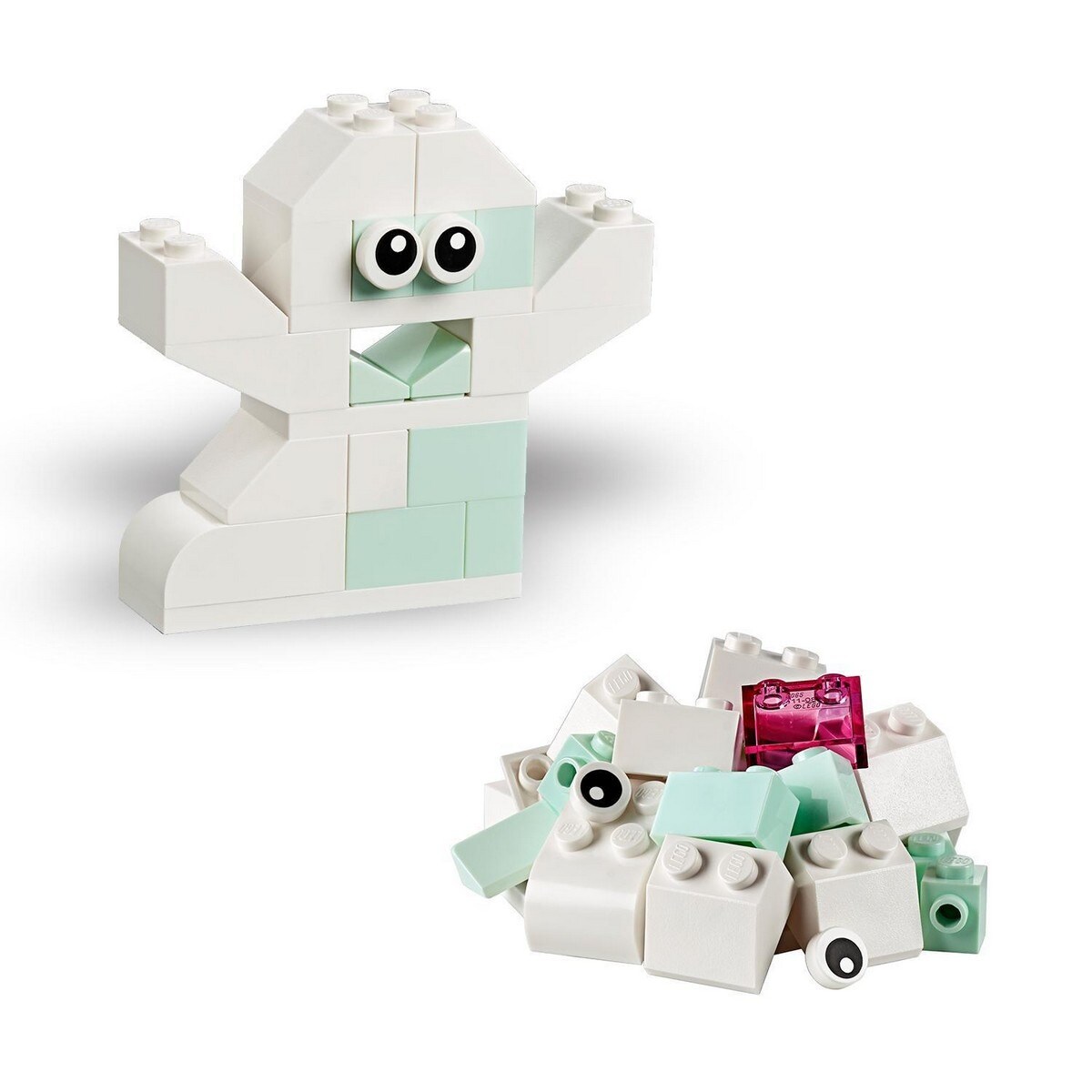 Caixa com peças para criação livre 484 pcs Lego Classic 7