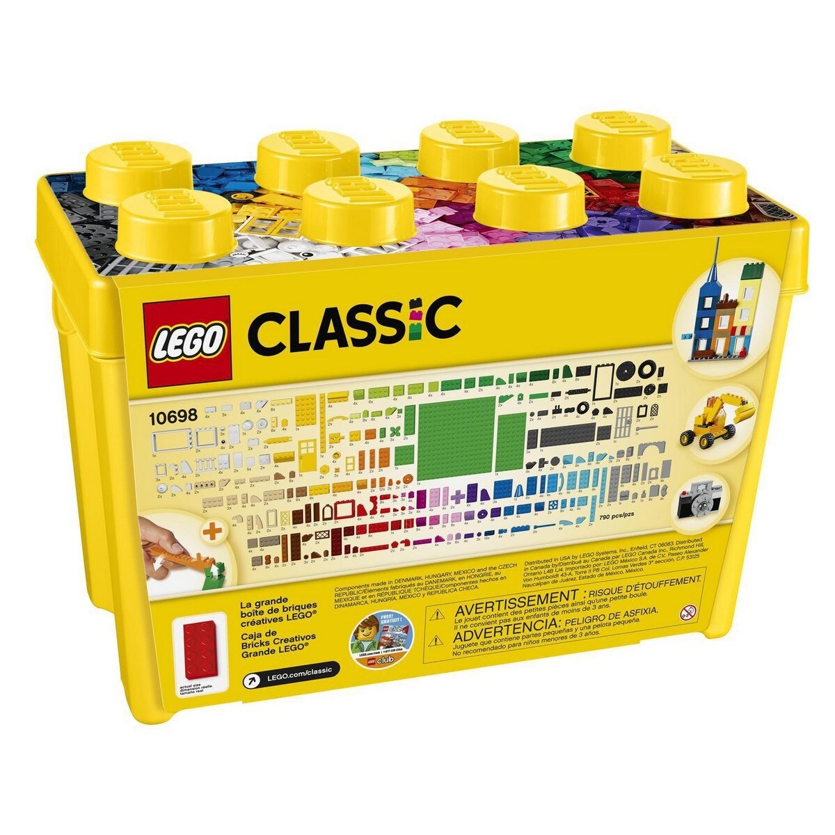 Caixa de peças Lego Classic 8