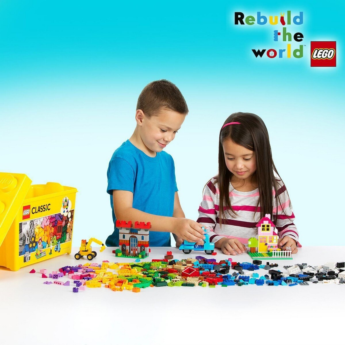 Caixa de peças Lego Classic 3