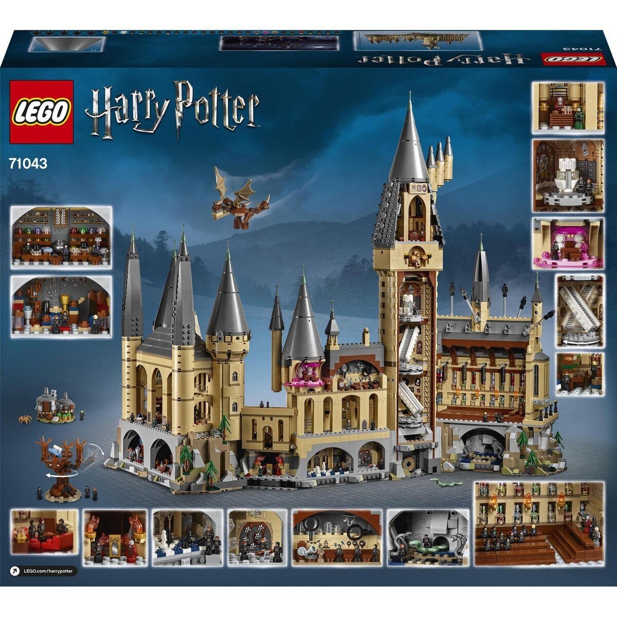 Harry Potter-  O Castelo de Hogwarts Lego Harry Potter 9
