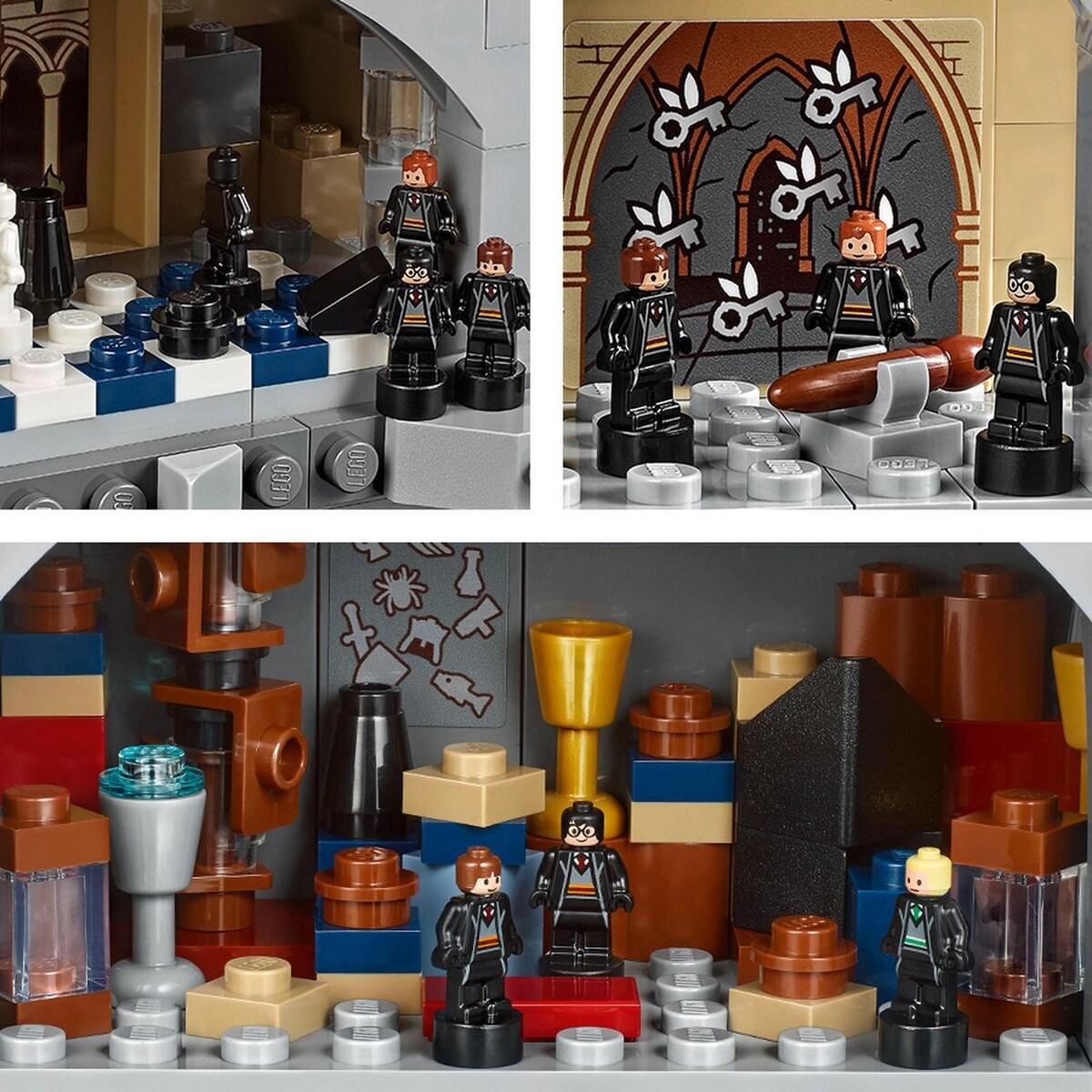 Harry Potter-  O Castelo de Hogwarts Lego Harry Potter 4