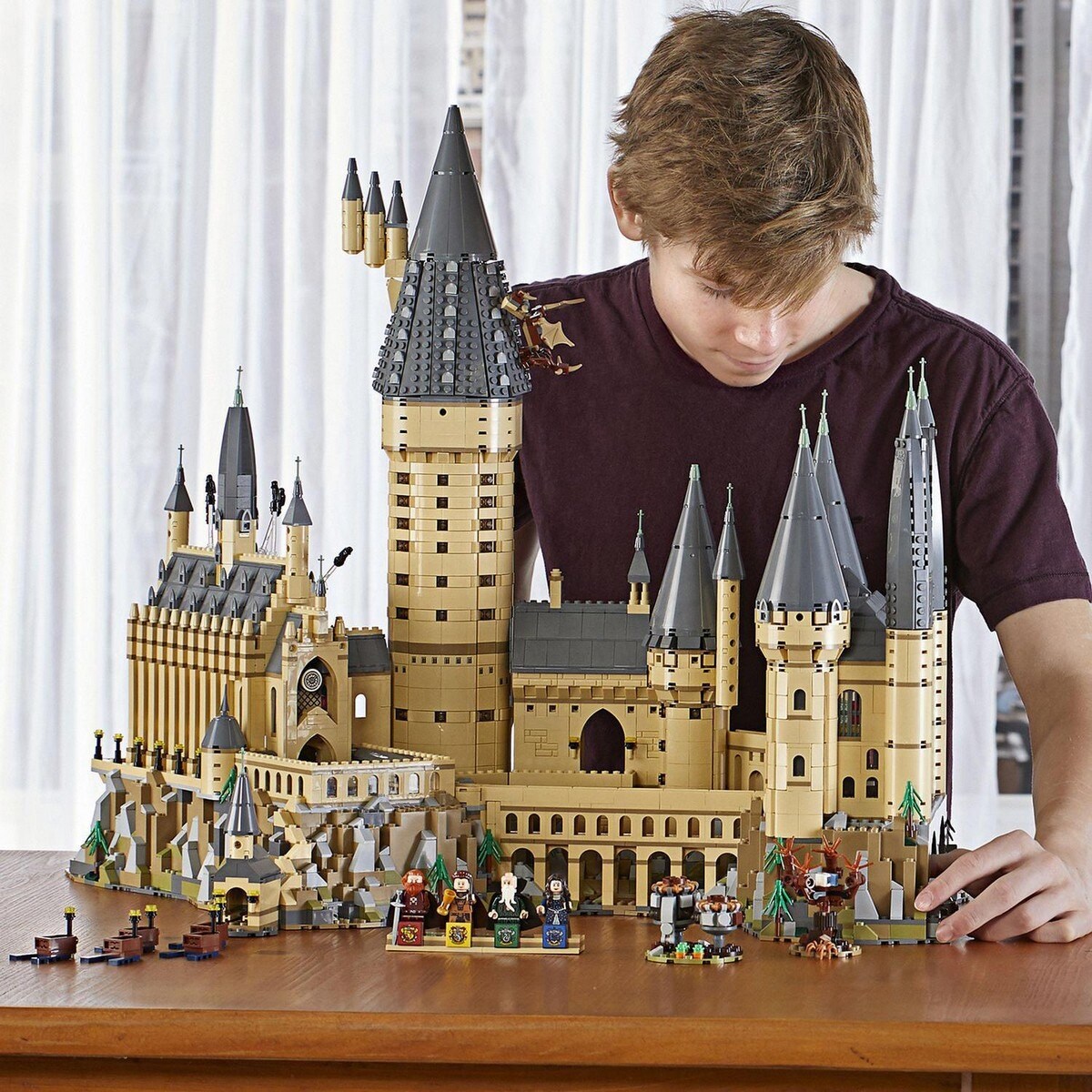Harry Potter-  O Castelo de Hogwarts Lego Harry Potter 3