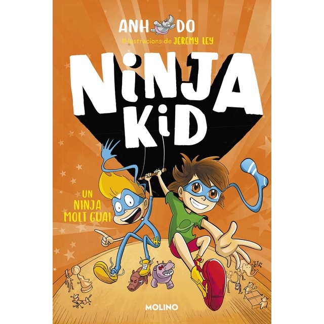Imagen 0 de Sèrie Ninja Kid 4 - Un ninja molt guai  (Tapa dura)