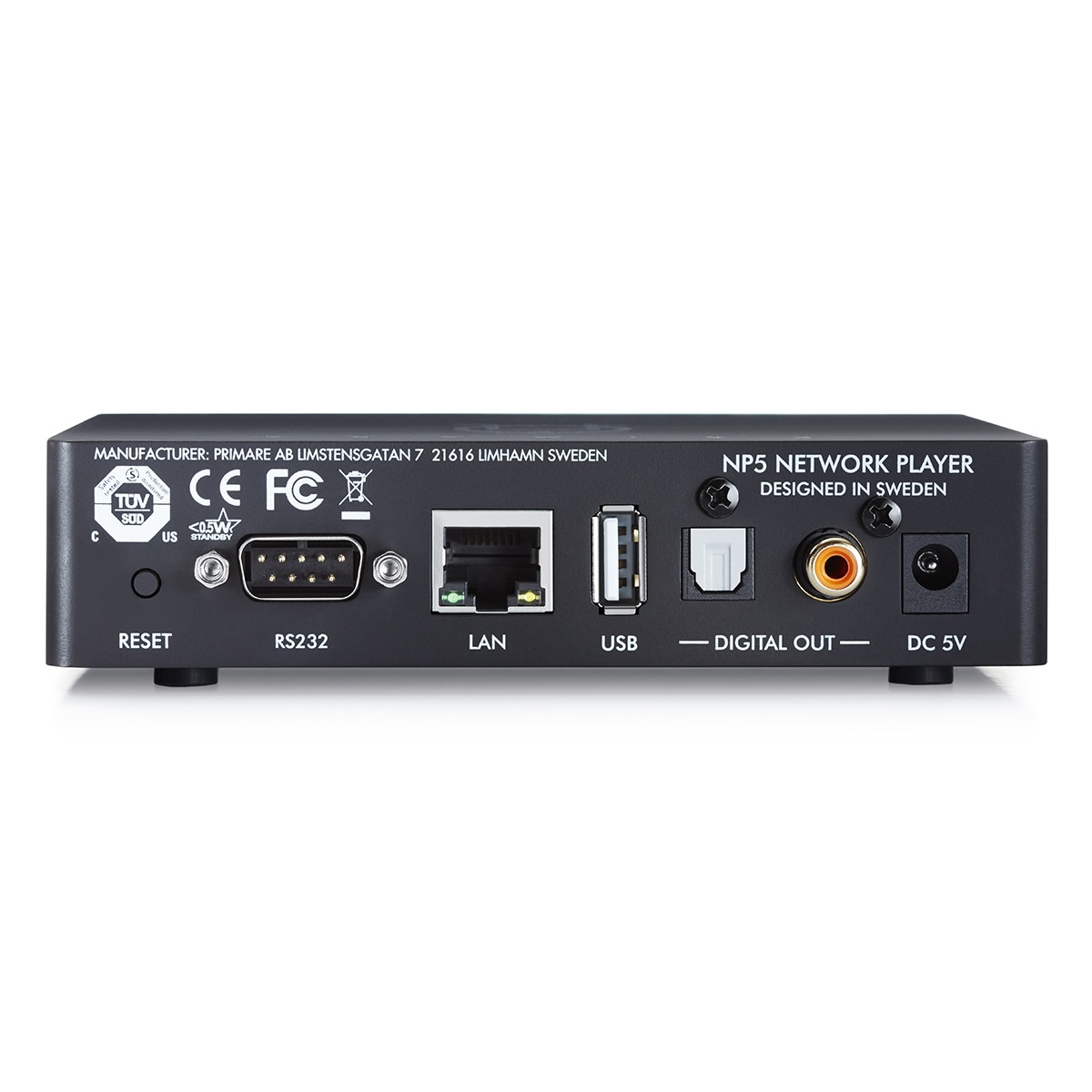 Reproductor en red Primare NP5 Prisma MK2 Negro-4