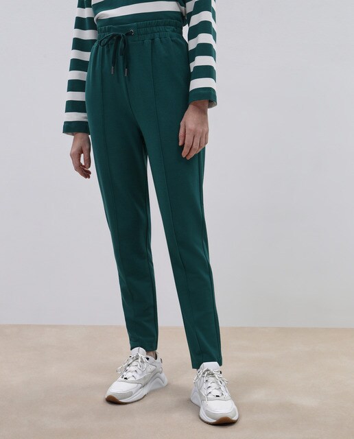 Pantalón recto de mujer con gomas lazada · Fórmula Joven · El Corte Inglés