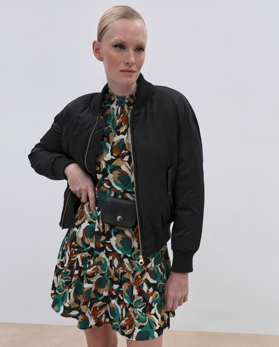 Cazadora bomber de mujer de bolsillos · Fórmula Joven · El Corte Inglés