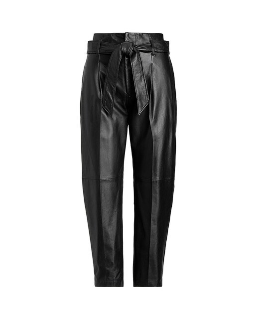 Pantalón de mujer de piel ancho · Lauren Ralph Lauren · El Corte Inglés