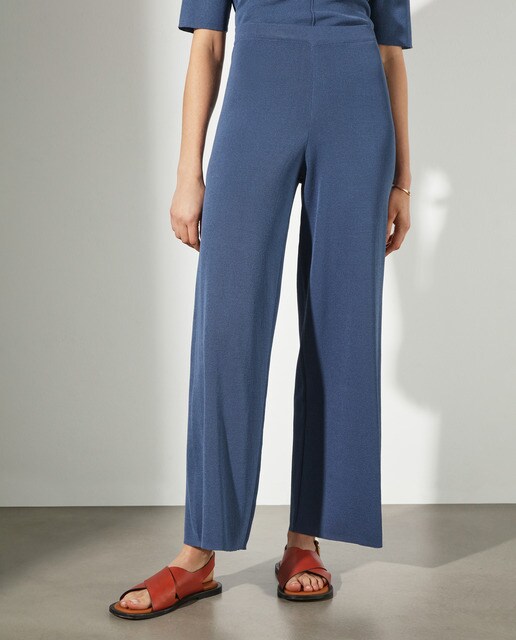 Pantalón fluido punto · Woman Limited El Corte Inglés · El Corte Inglés