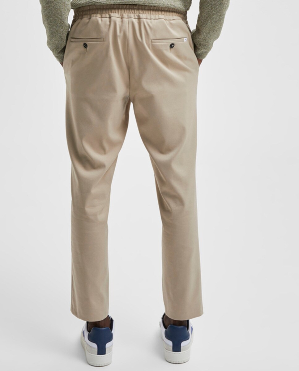 Pantalón de hombre chino algodón orgánico · Selected · El Corte Inglés