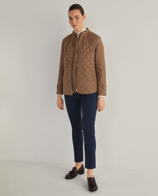 Chaqueta husky acolchada gomas · Woman El Corte Inglés · El Corte Inglés