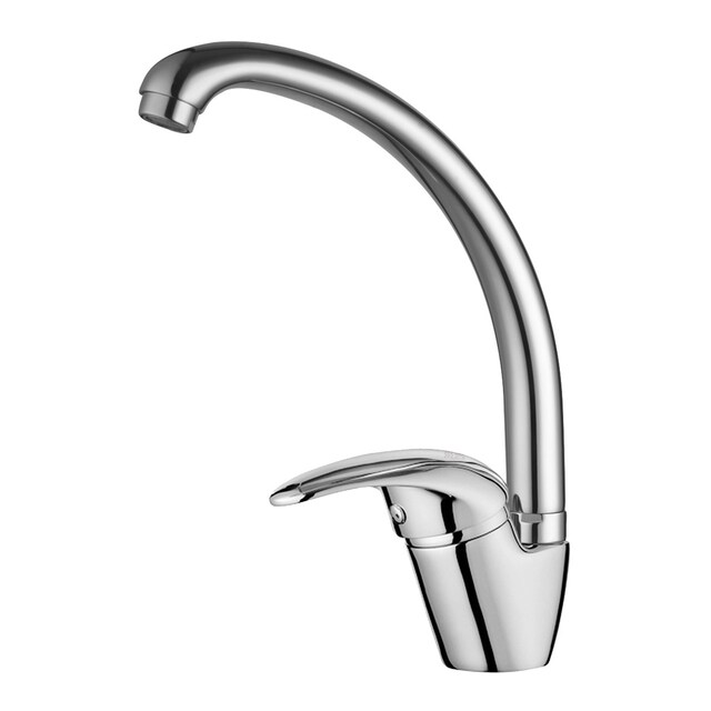 Imagen 0 de Monomando de fregadero con caño alto curvo Menorca