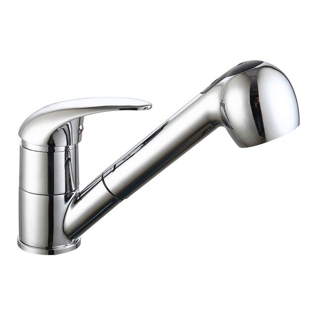 Imagen 0 de Monomando de fregadero con caño bajo extraíble Misisipi