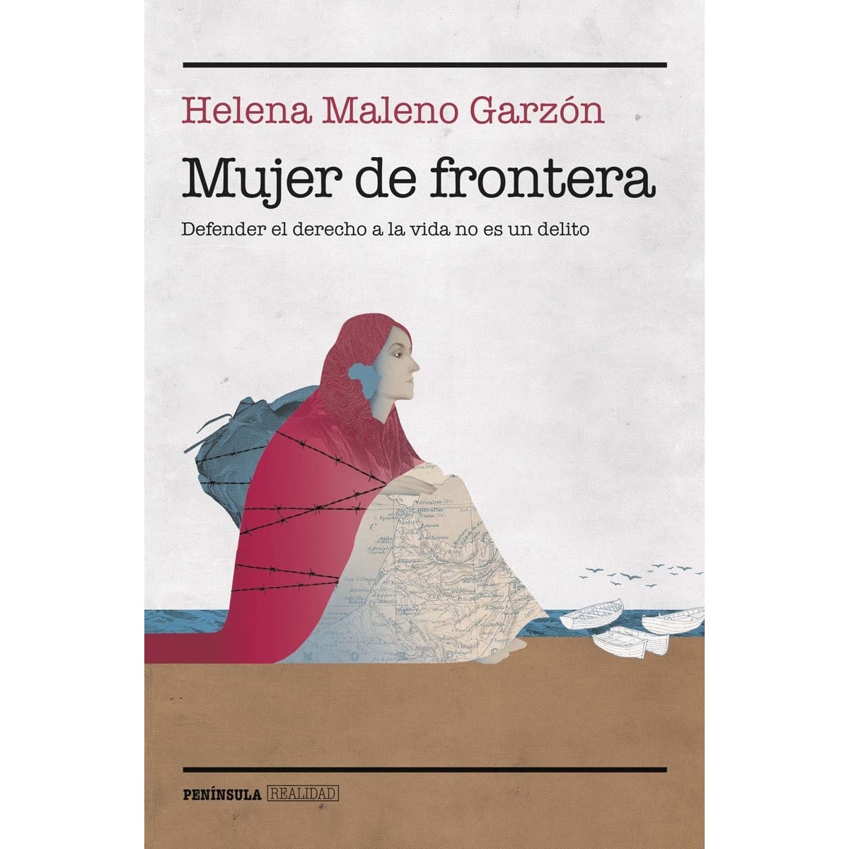 Mujer de frontera: Defender el derecho a la vida no es un delito (Capa mole com abas) 1
