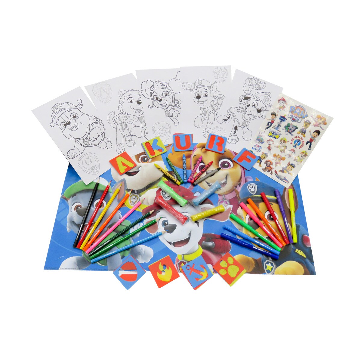 Set de Actividades con 67 Piezas en Caja Paw Patrol CYP Brands ...