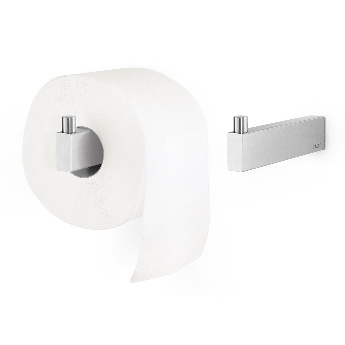Porta-rolos de Parede de Recarga Linea Aço fosco-2