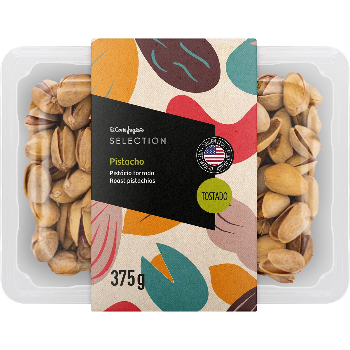 pistachos tostados USA tarrina 375 g