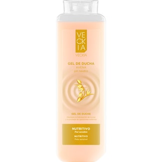 gel de baño nutritivo de avena ph neutro para piel sensible botella 750 ml - Veckia