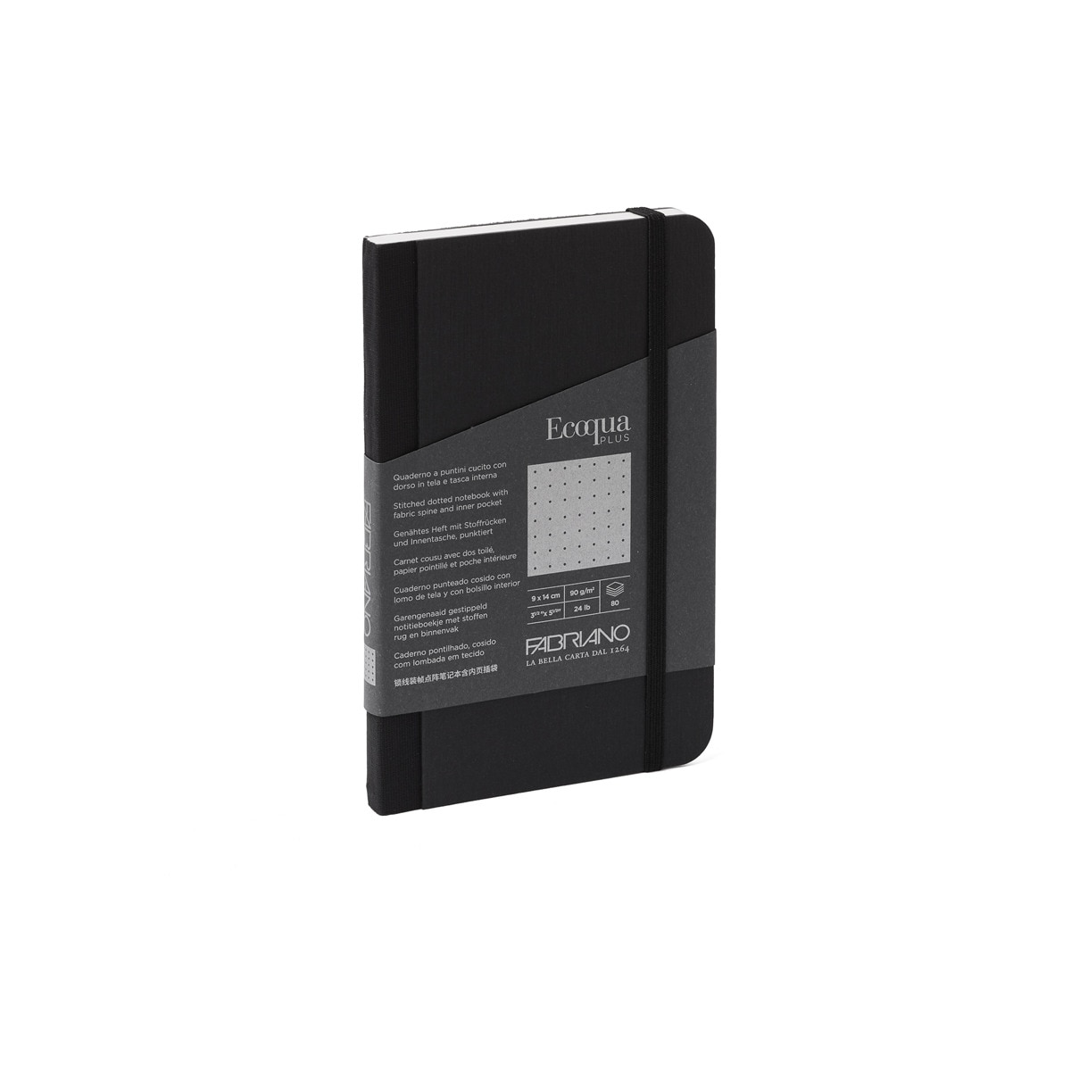 Bloco Pontilhado Tecido Ecoqua Plus 9 x 14 - Preto Preto-1