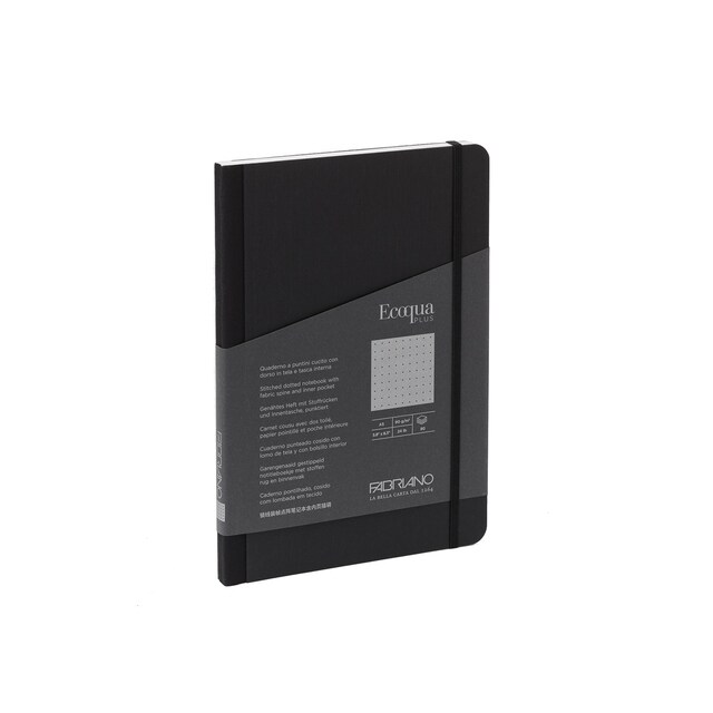 Imagem 0 de Bloco A5 Pontilhado Tecido Ecoqua Plus - Preto