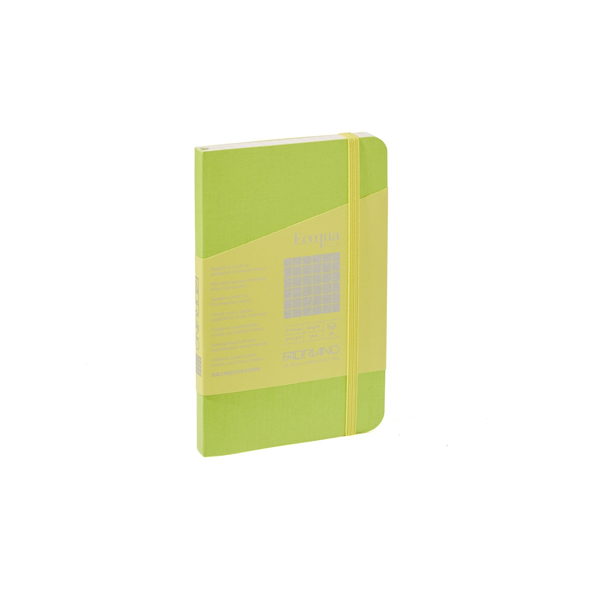 Bloco 9x14 Gráfico Cosido Ecoqua Plus 5 mm - Verde Lima-1