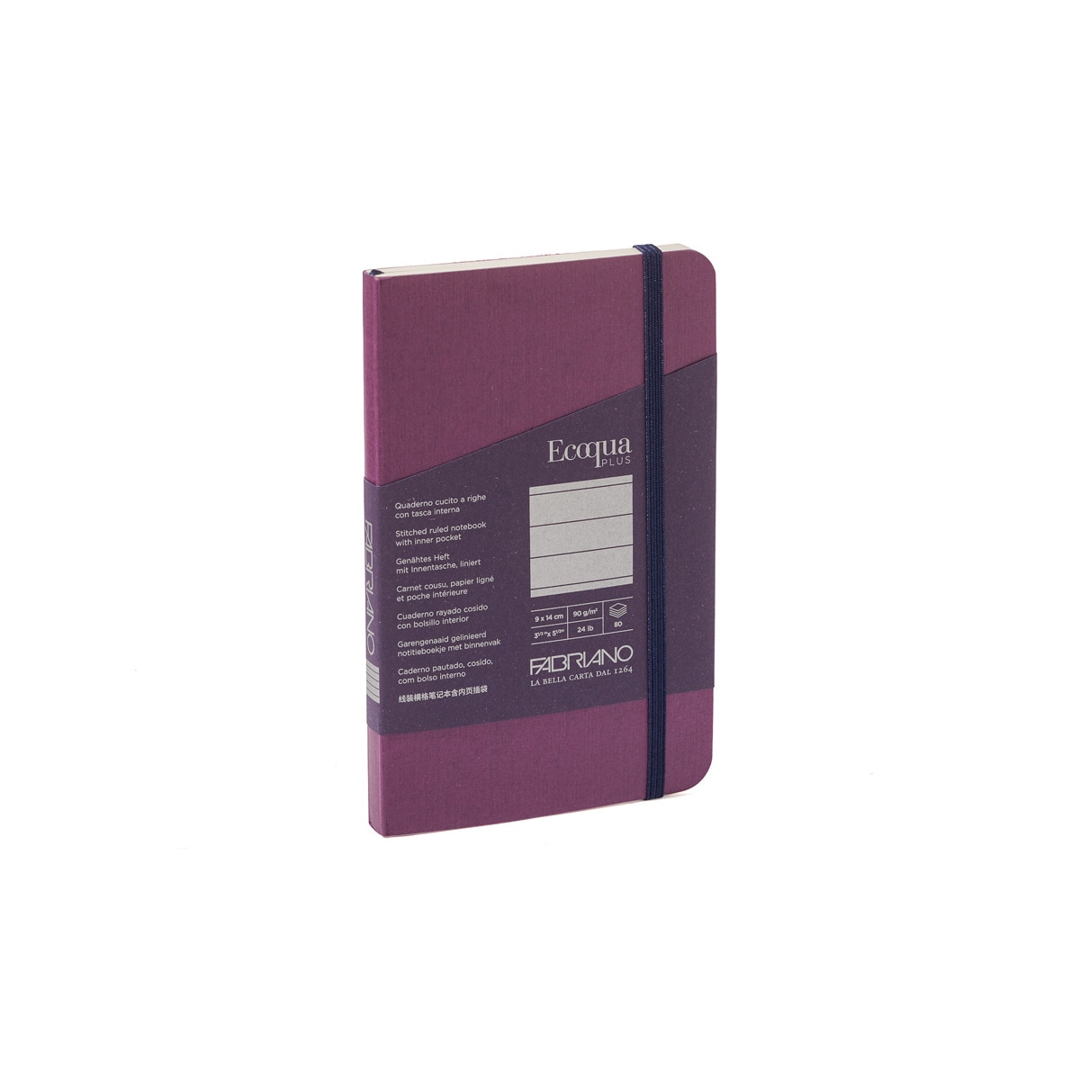 Imagem 0 de Caderno 9x14 Pautado Cosido Ecoqua Plus - Roxo