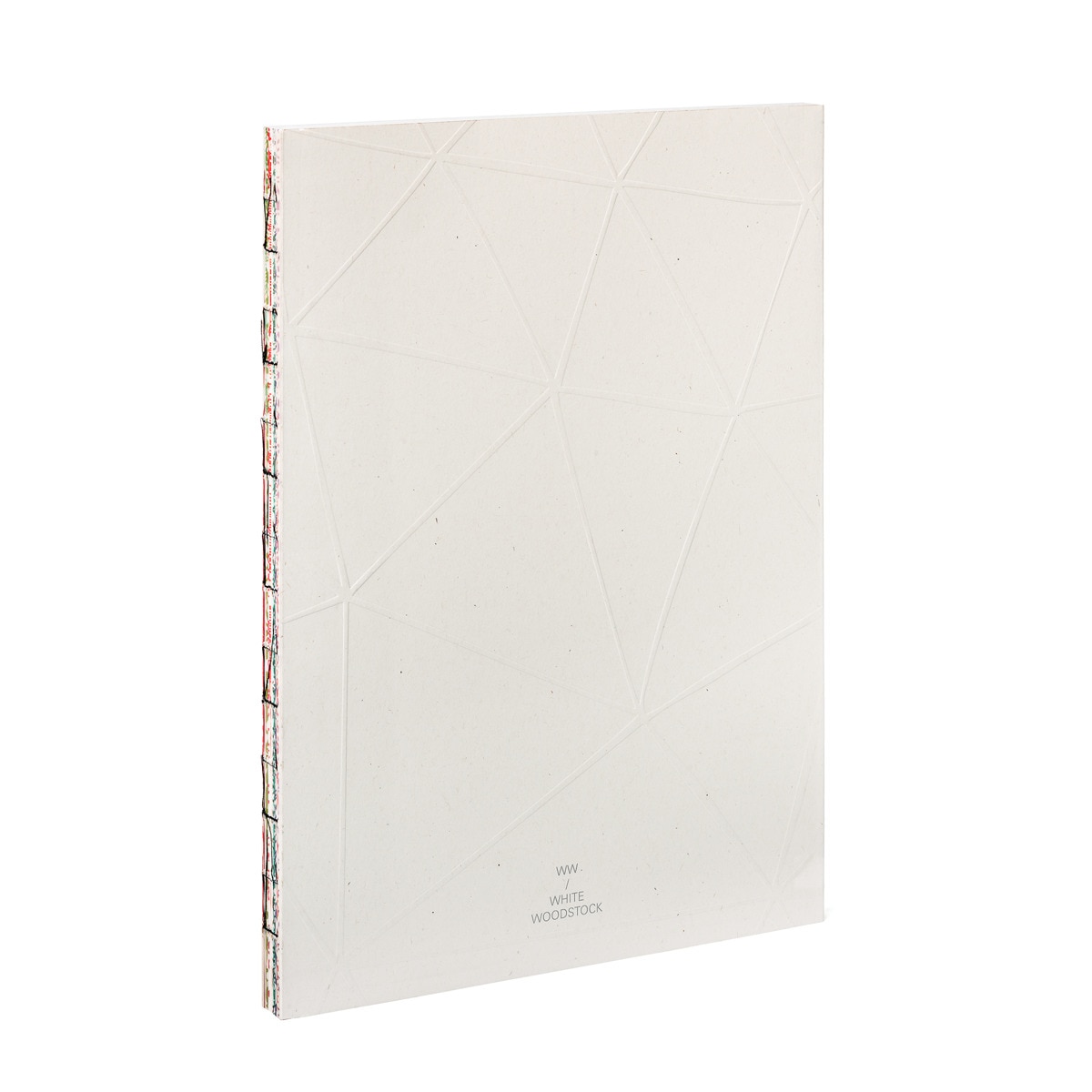 Caderno A4 Woodstock - Branco Branco-1