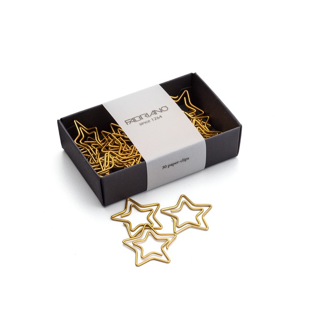 Imagem 0 de Clipes de Papel Estrela - Dourado