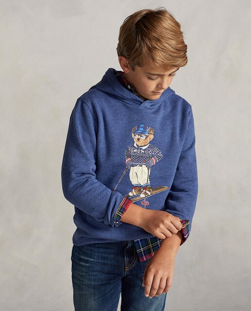 Sudadera de niño en azul con Polo Bear · Polo Ralph Lauren · El Corte Inglés