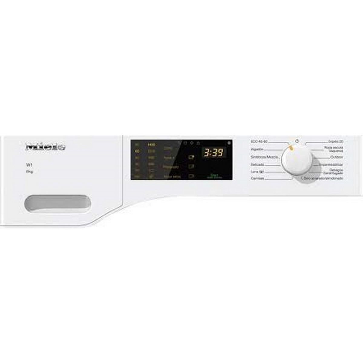 Máquina de Lavar Roupa Miele WCD020 WCS Side By Carga Frontal de 8 Kg e 1400 rpm - Branco Branco-2