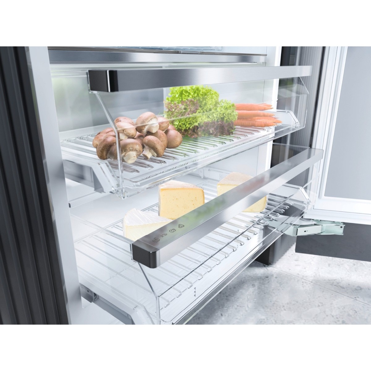 Frigorífico de 1 Porta Encastrável Miele K 2802 VI MasterCool, DynaCool, SoftClose e Push2open e de 212,7 cm - Branco Branco-2