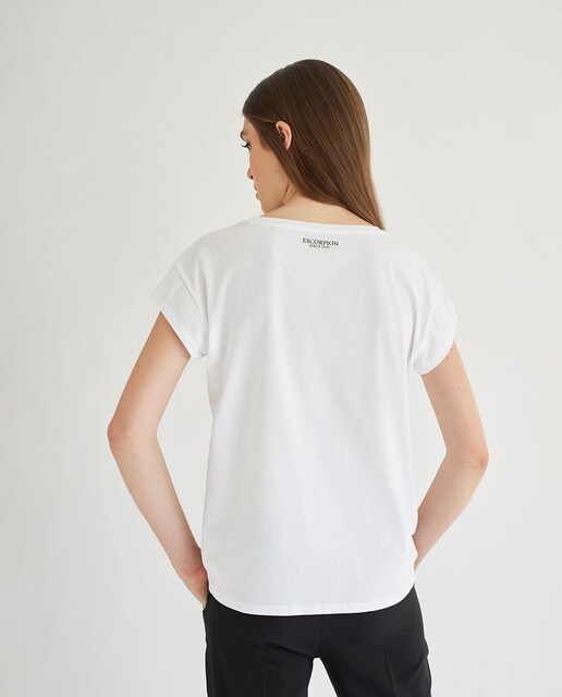 Camiseta de mujer cuello redondo · Escorpion · El Corte Inglés