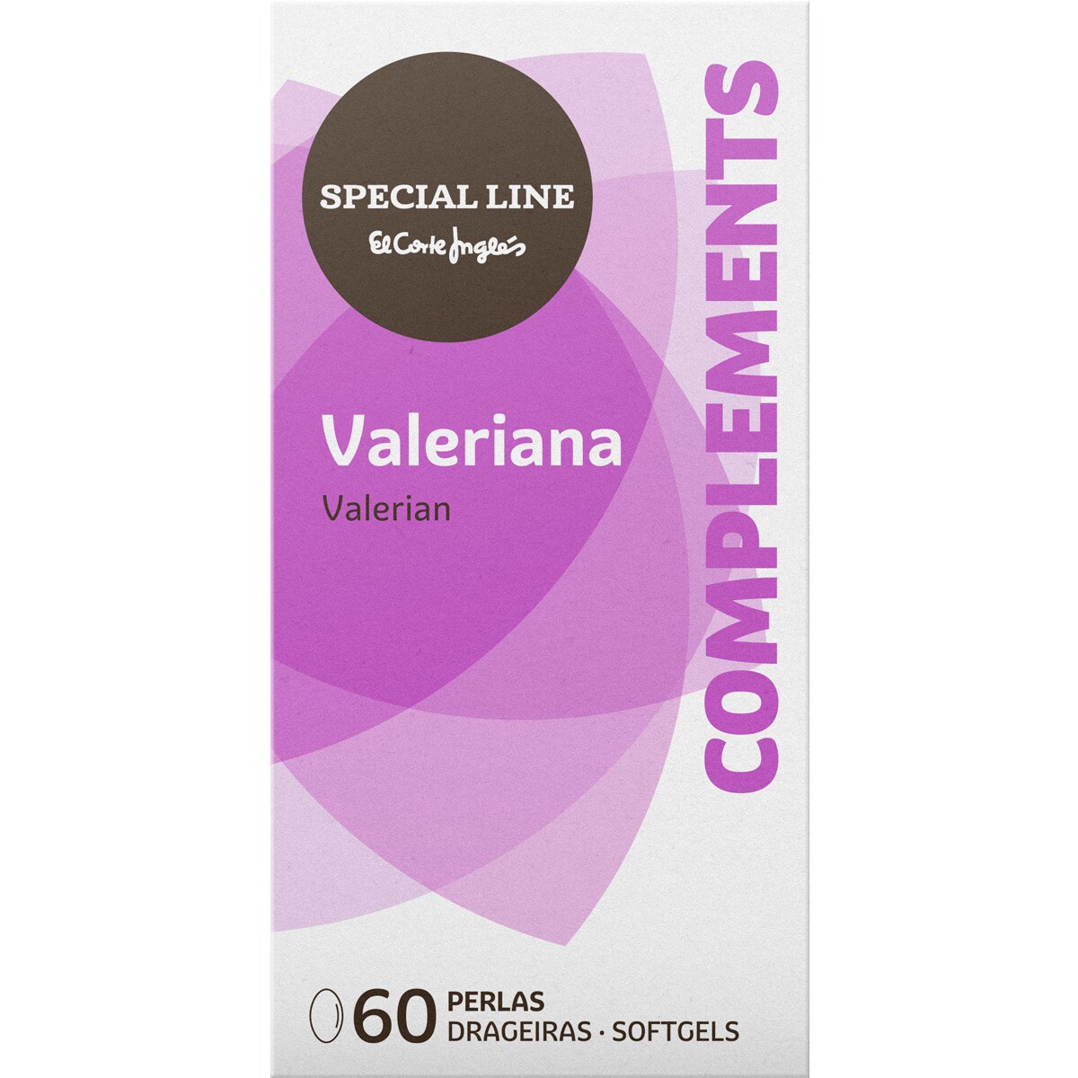 Complements perlas de valeriana sin gluten envase 60 perlas