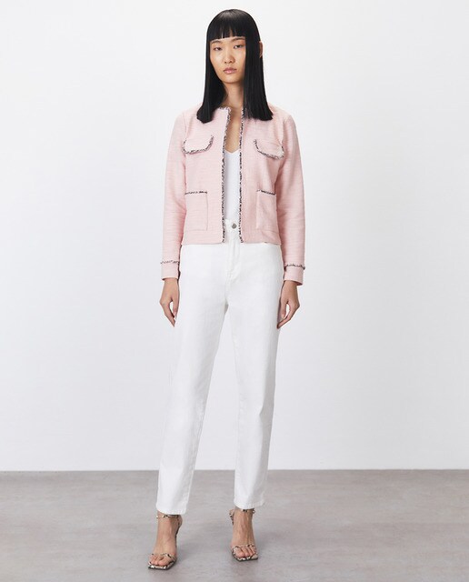 Chaqueta textura básica · Sfera · El Corte Inglés