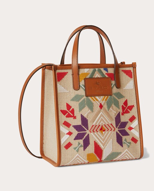 Bolso shopping pequeño de tejido · Etro · El Corte Inglés