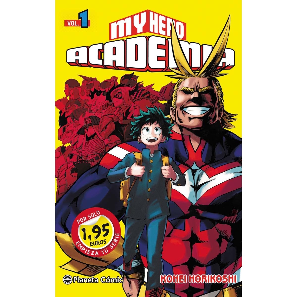 MM My Hero Academia nº 01 1,95  (Tapa blanda) 1