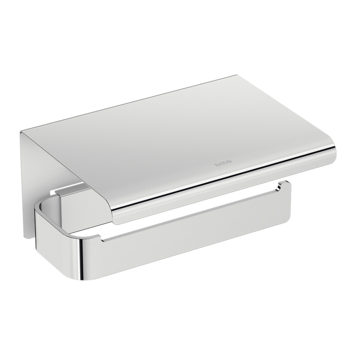 Porta-Rolos com Tampa Line Cromo-1