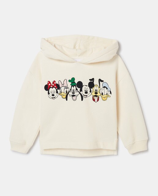 Sudadera de niña con dibujos Disney blanco roto · GAP · El Corte Inglés