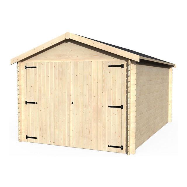 Imagem 0 de Casinha ensamblada de madeira natural