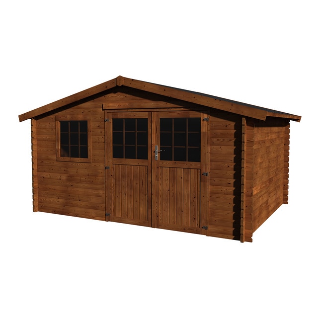 Imagem 0 de Casinha ensamblada de madeira tratada