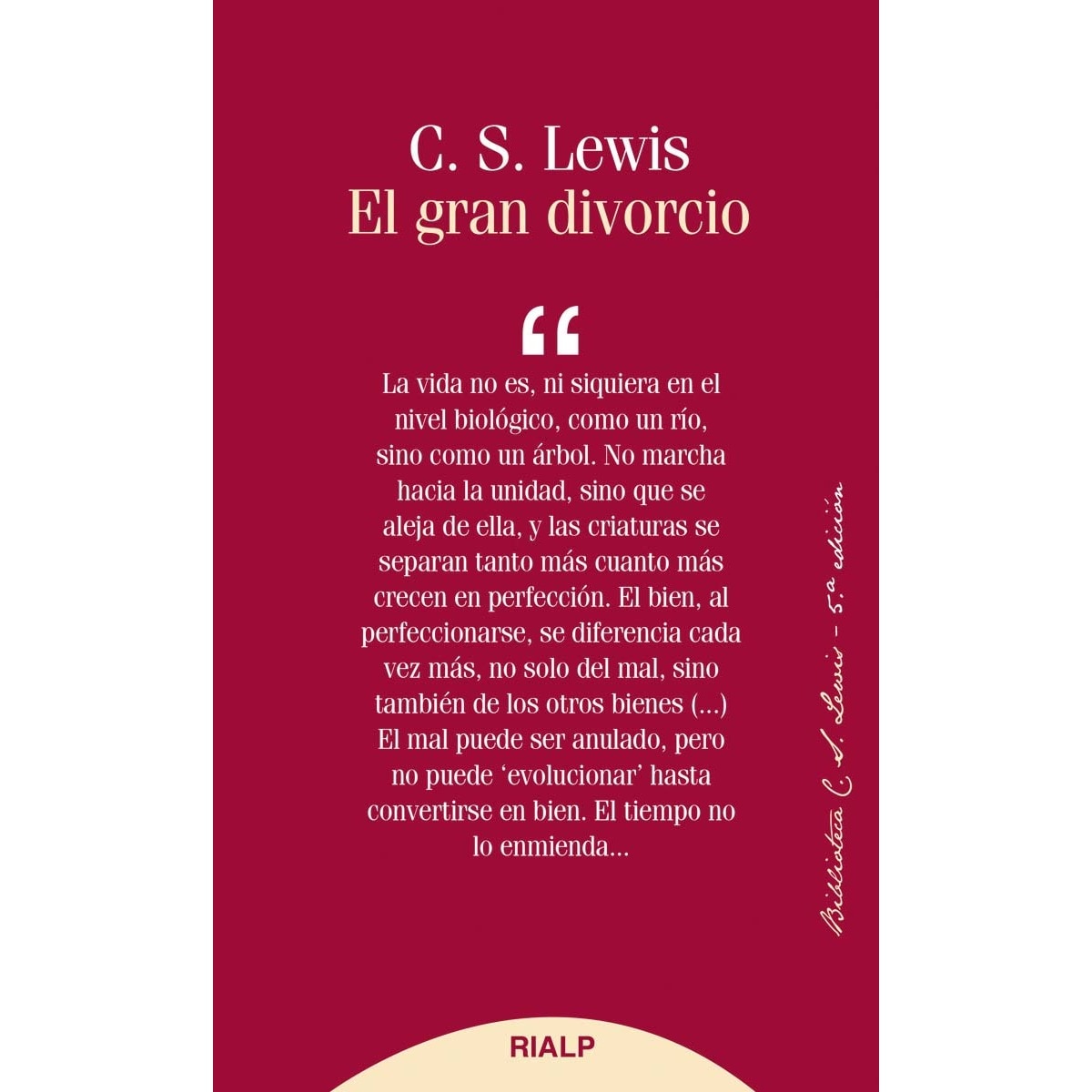 El gran divorcio(Tapa blanda) 1