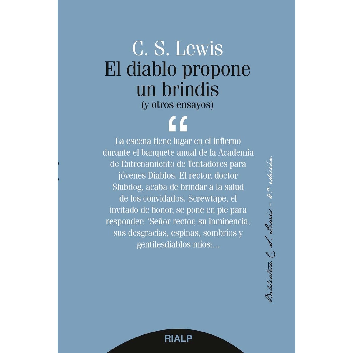 El diablo propone un brindis(Tapa blanda) 1