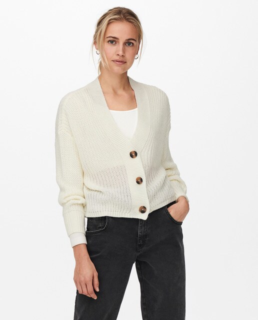 Chaqueta de punto de mujer botones · Only · El Corte Inglés