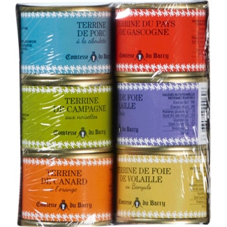 Terrines Sortidas Gift Pack lata 420 g - Comtesse Du Barry