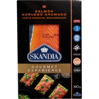 Salmão Fumado Escandinavo unidade 80 g - Skandia