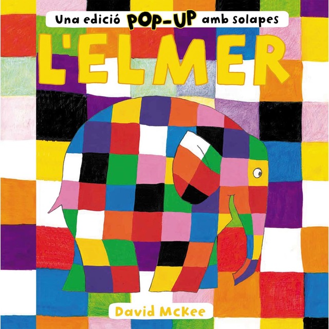 Imagen 0 de L'Elmer. Llibre Pop-Up - L'Elmer. Una edició pop-up amb solapes  (Tapa dura)