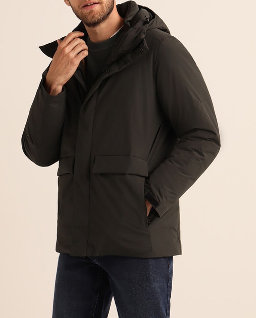 Imagen 0 de Chaqueta de hombre con capucha y relleno reciclado