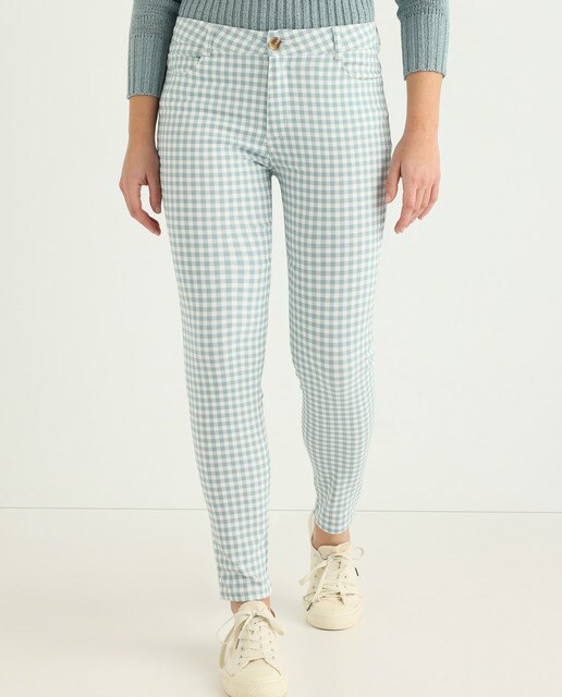 Comprar Pantalón vichy de mujer · Unit · Hipercor